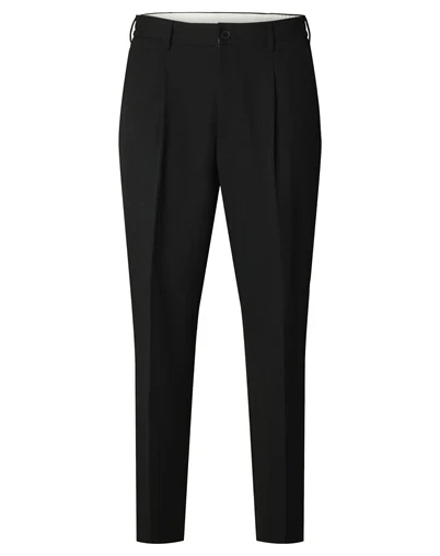 Selected - SLM190-REG Tapered Finn Flex Bukser - Black